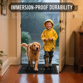 Yimobra versatile mat for indoor or outdoor entryways