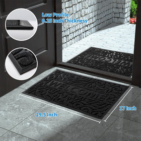 Yimobra Welcome Mat wide-use design suits indoor and outdoor entry areas.
