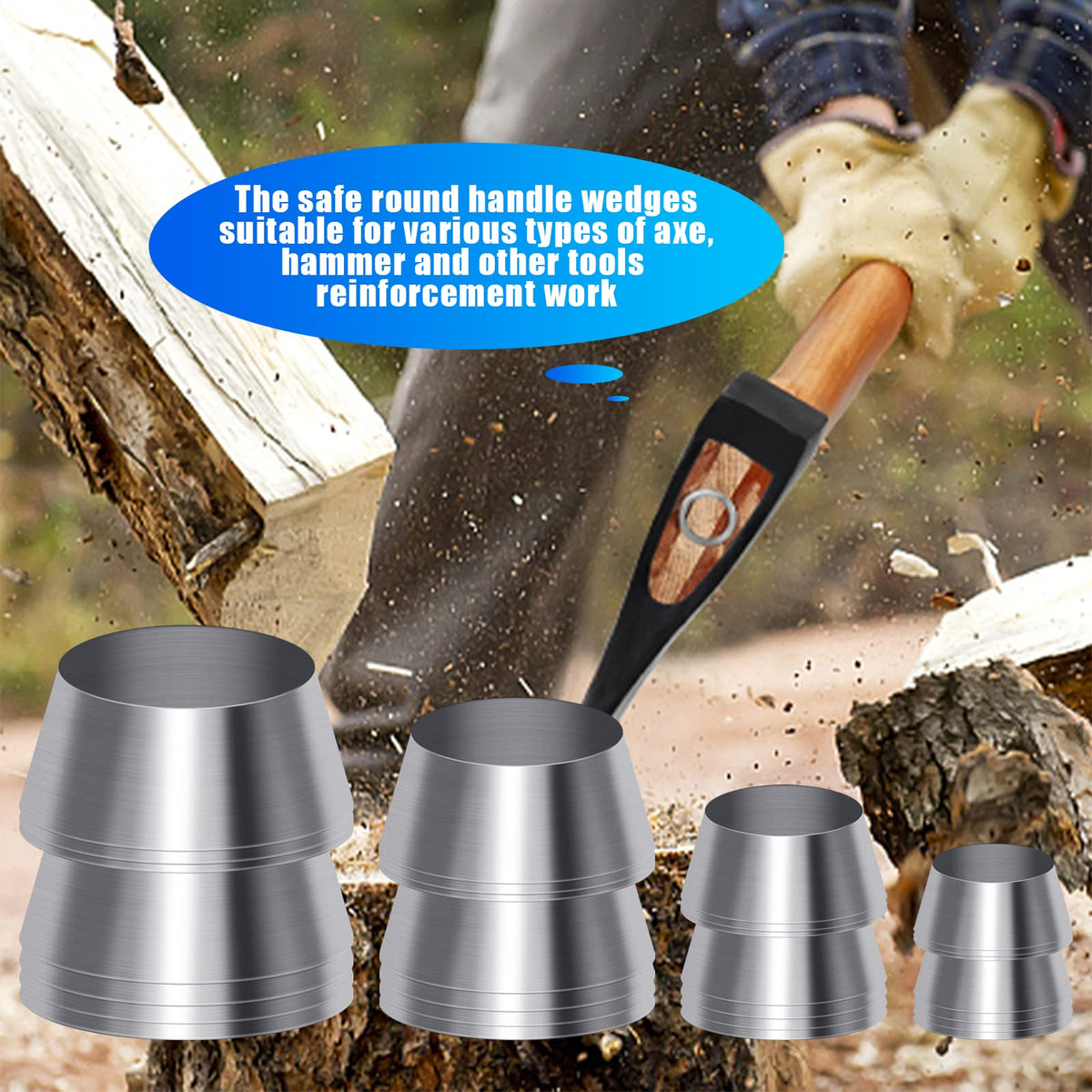 YINARONG 10mm wedge suitable for hammers and other tools