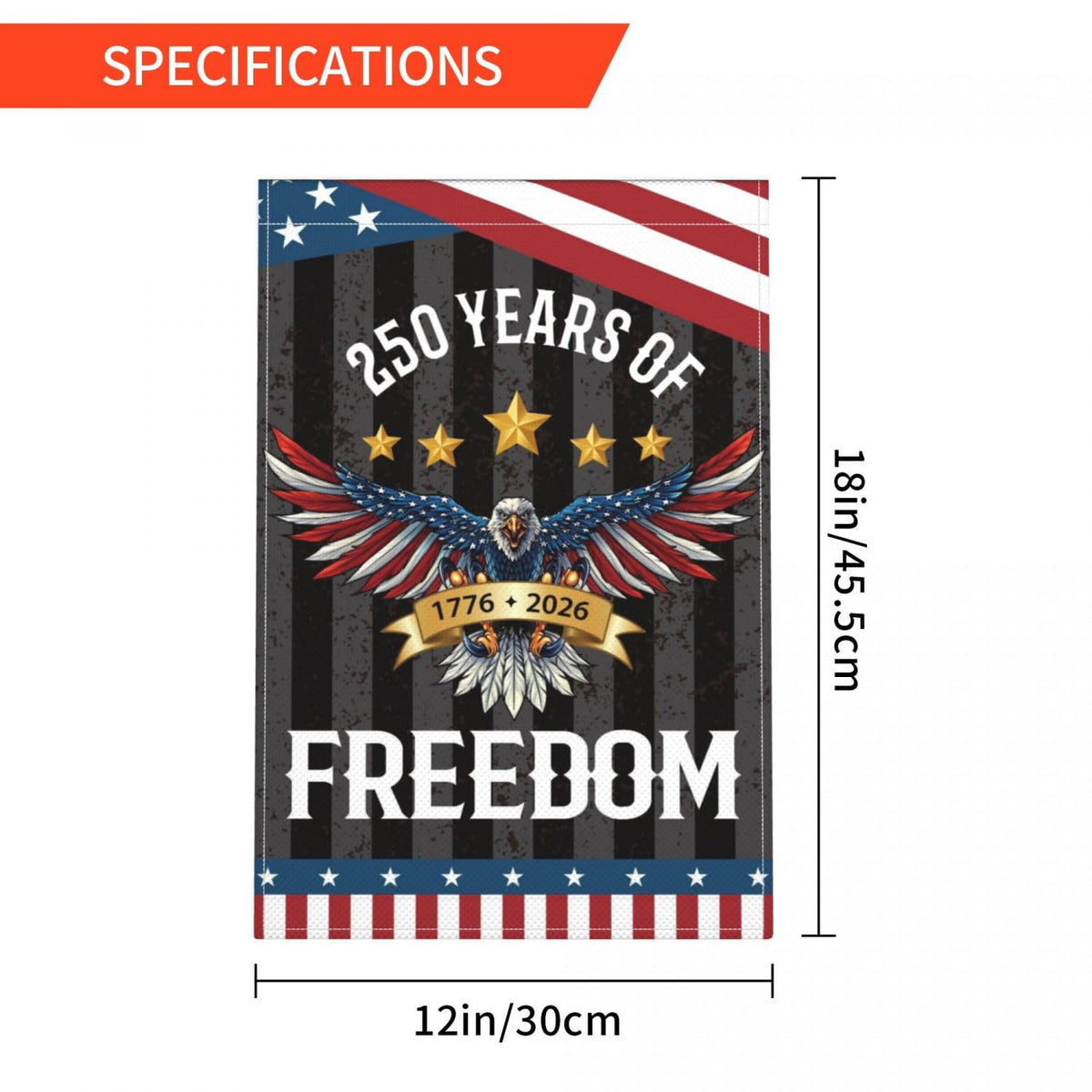 YINGFAN 1776-2026 detailed design highlights the 250th anniversary motif