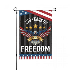 YINGFAN 250 Years America flag front view with bold 1776–2026 design for outdoor display