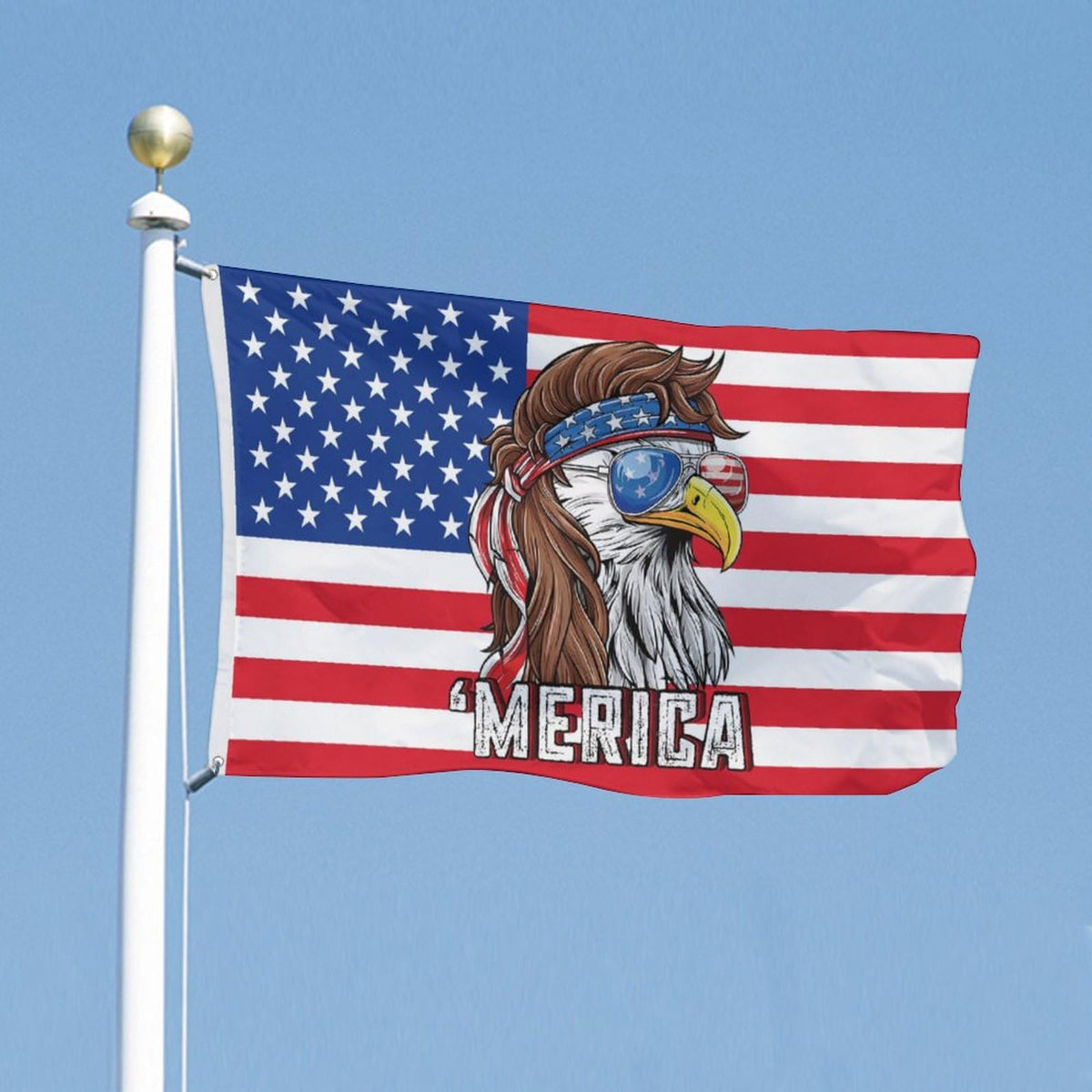 YINGFAN 4th of July banner ideal for parties and dorms