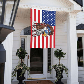 YINGFAN flag with brass grommets for outdoor use