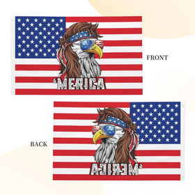 YINGFAN flag features double-stitched edges for long-lasting display