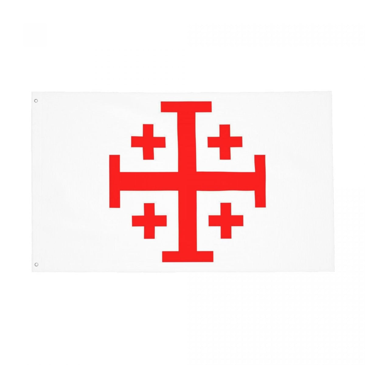 YINGFAN Jerusalem Cross flag 3x5ft ideal for outdoor displays