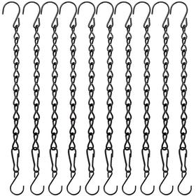 YINGFENG 10-pack hanging chains ready for outdoor plant and decor setups