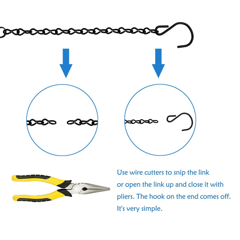YINGFENG easy-install hook demonstrates quick suspending of planters and feeders