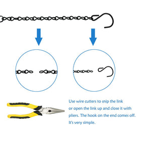 YINGFENG easy-install hook demonstrates quick suspending of planters and feeders