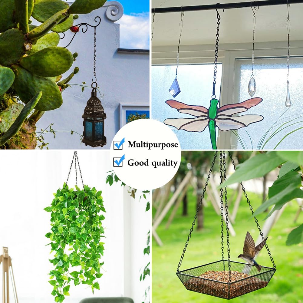YINGFENG 13 eye hooks simplify stable mounting for hanging items.