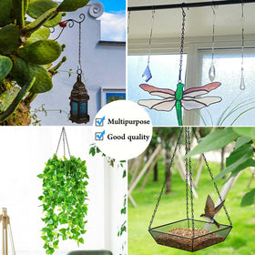 YINGFENG 13 eye hooks simplify stable mounting for hanging items.