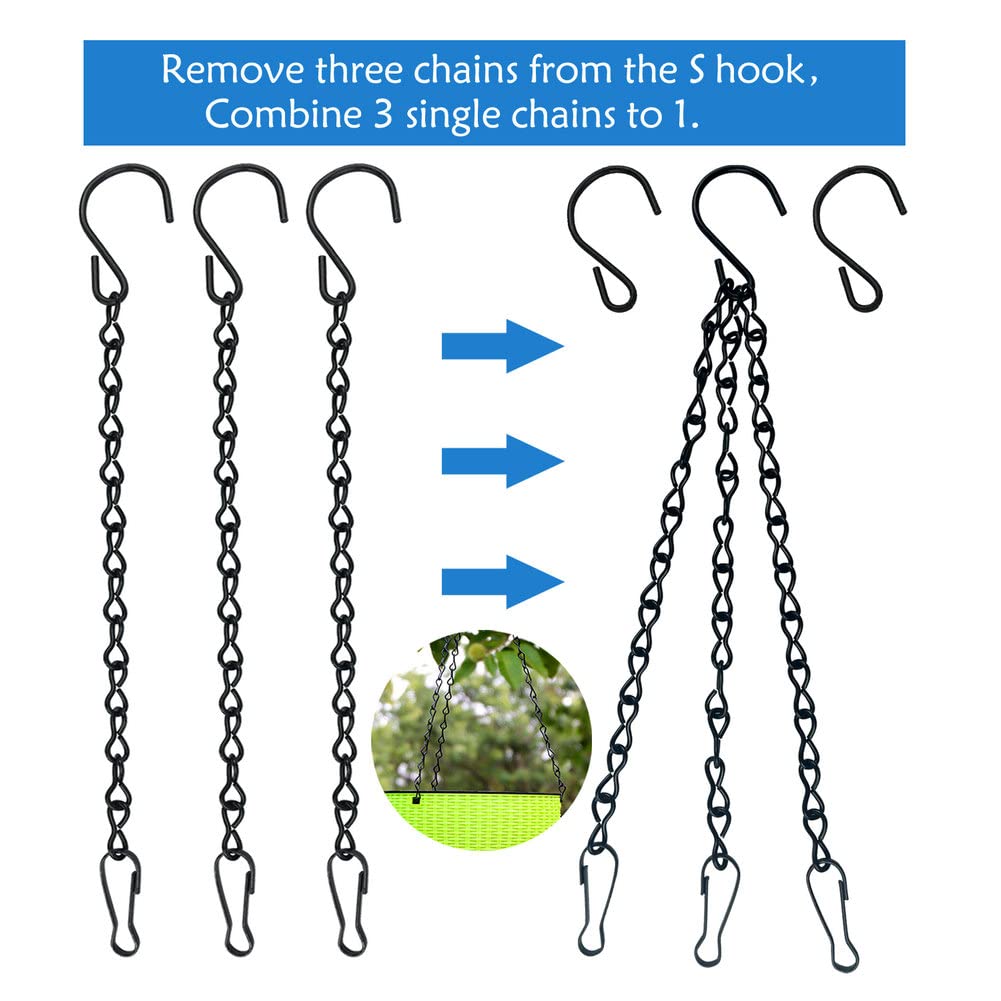 YINGFENG multi-use chain supports planters, lanterns, chimes.