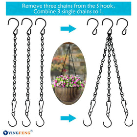 YINGFENG weather-resistant iron chains endure sun and rain for year-round use