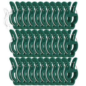 Yinghezu 30 pcs plant clip on stems provides secure support for upright growth.