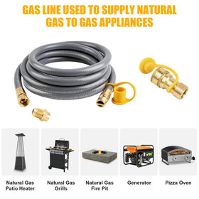 YINGKESI 3/4-16UNF female flare connection enables quick compatible setup