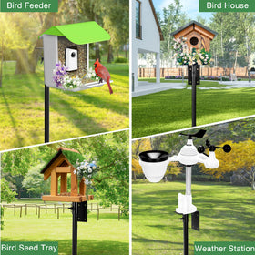 YINGYM easy, tool-free height adjustment on the pole