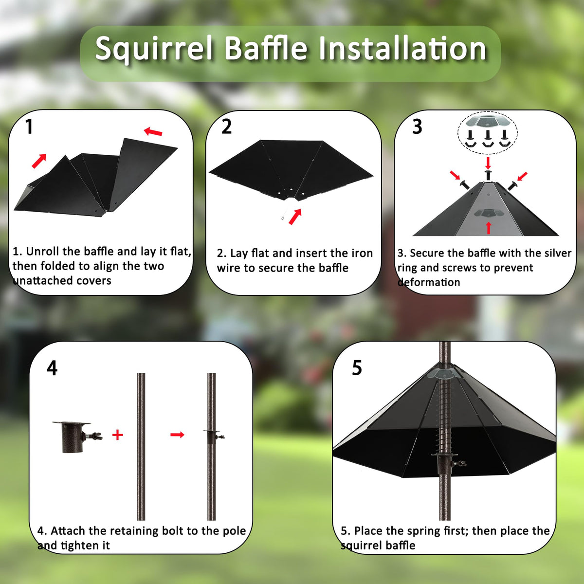 YINGYM tube feeders and melon seed feeder offer versatile bird food options.