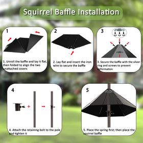YINGYM tube feeders and melon seed feeder offer versatile bird food options.