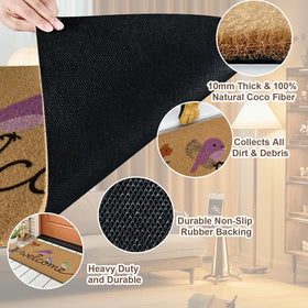 Yinhua Coconut Fiber Surface durable outdoor entry mat that dries quickly