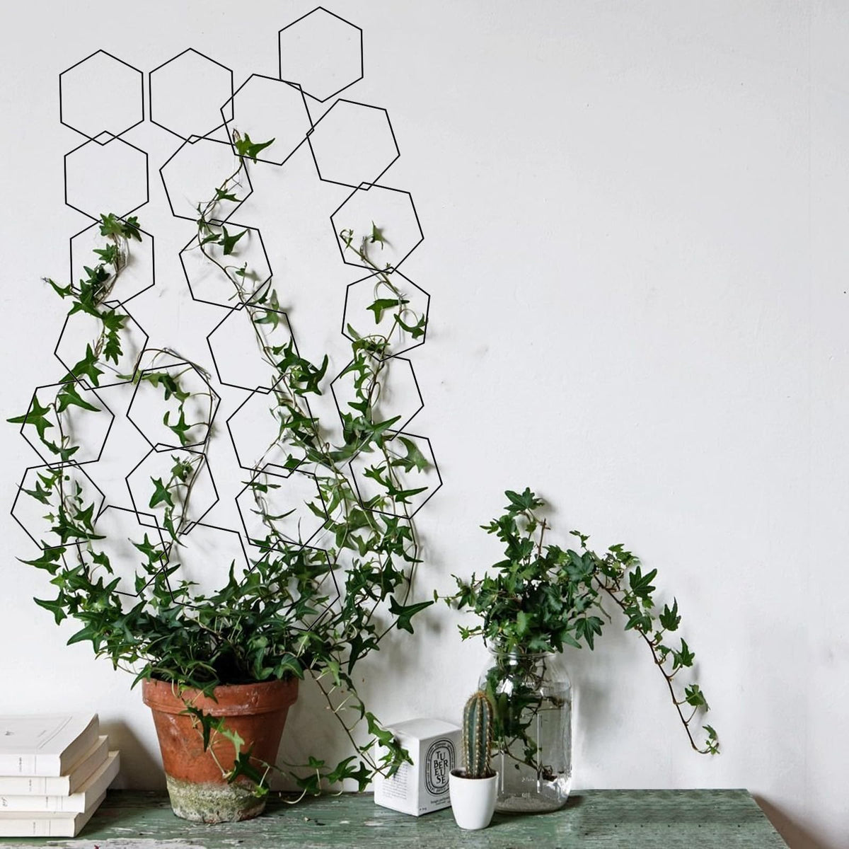 Yinjupu aesthetic black finish blends with modern home décor.