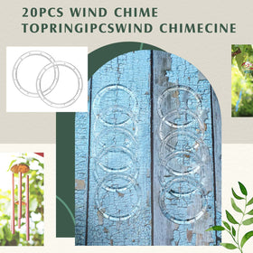 Yinkin wind chime line clear provides strong, flexible hanging for DIY decor.