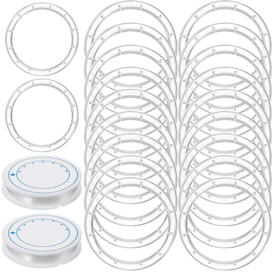 Yinkin wind chime top ring transparent adds decorative outdoor charm.