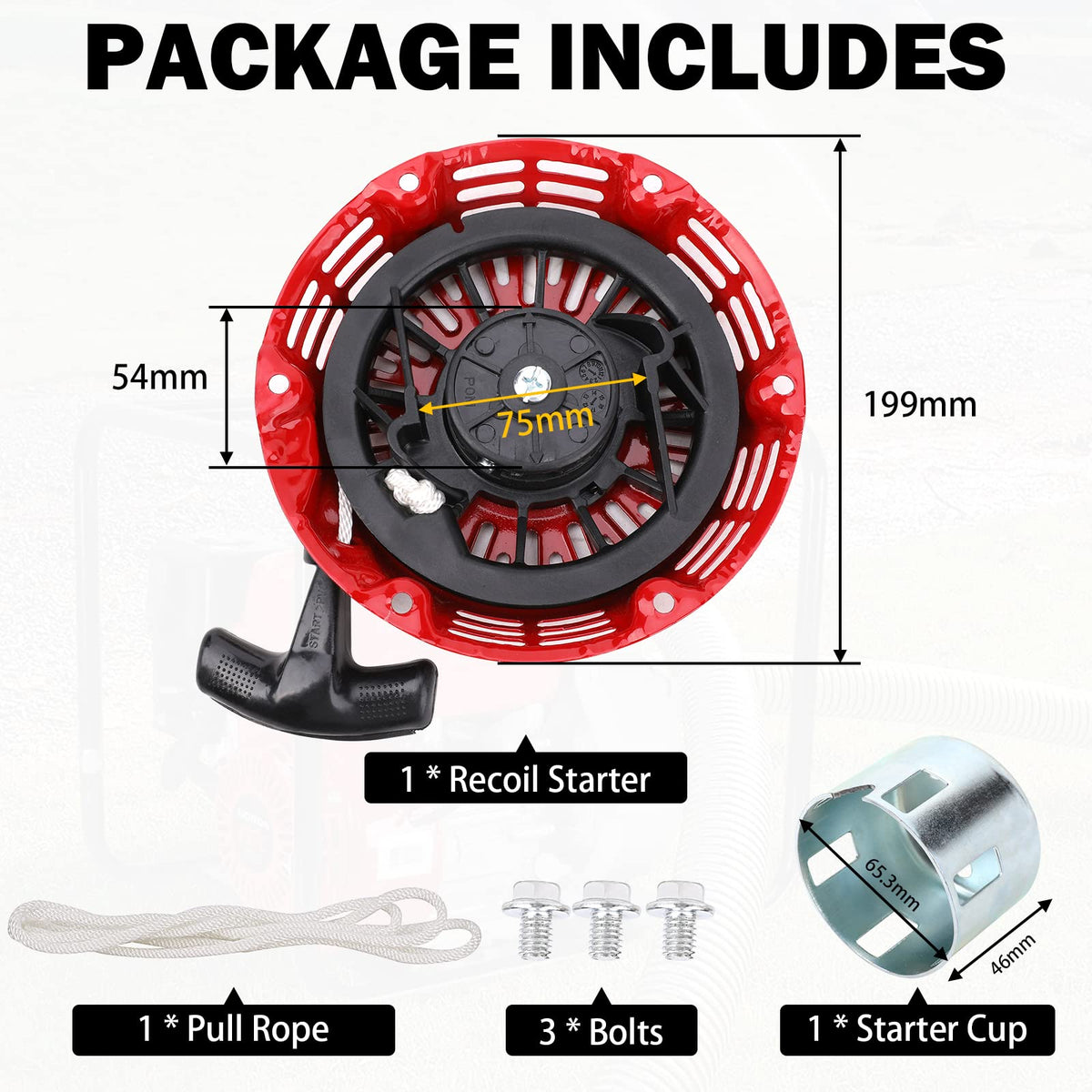 Yinlowa fitment for Coleman CT200U and other mini bikes.
