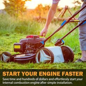 Yinlowa GCV160 recoil-starter shown for smooth starts during yard work