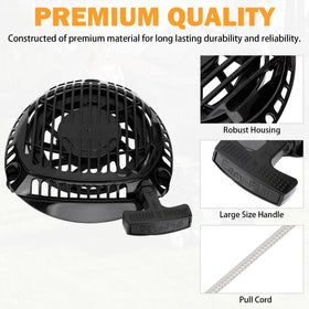 Yinlowa pull cord replacement for Kohler XT675-XT800 improves starting reliability.