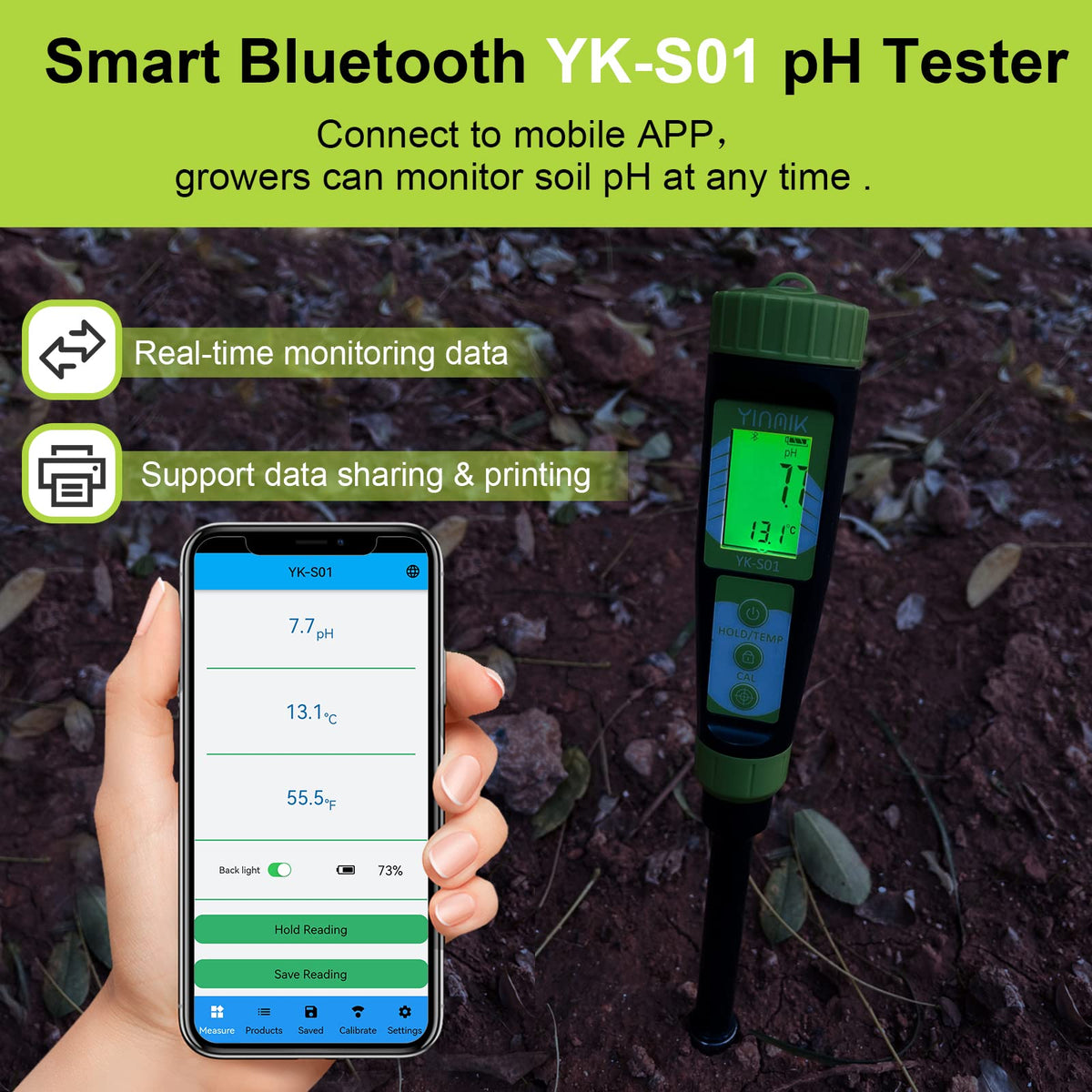 YINMIK calibration powder kit simplifies three-point calibration.