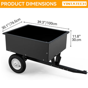 YINTATECH trailer design enables easy maneuvering in tight spaces