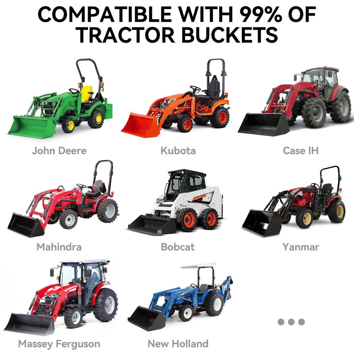YINTATECH heavy-duty forks suitable for lifting diverse materials