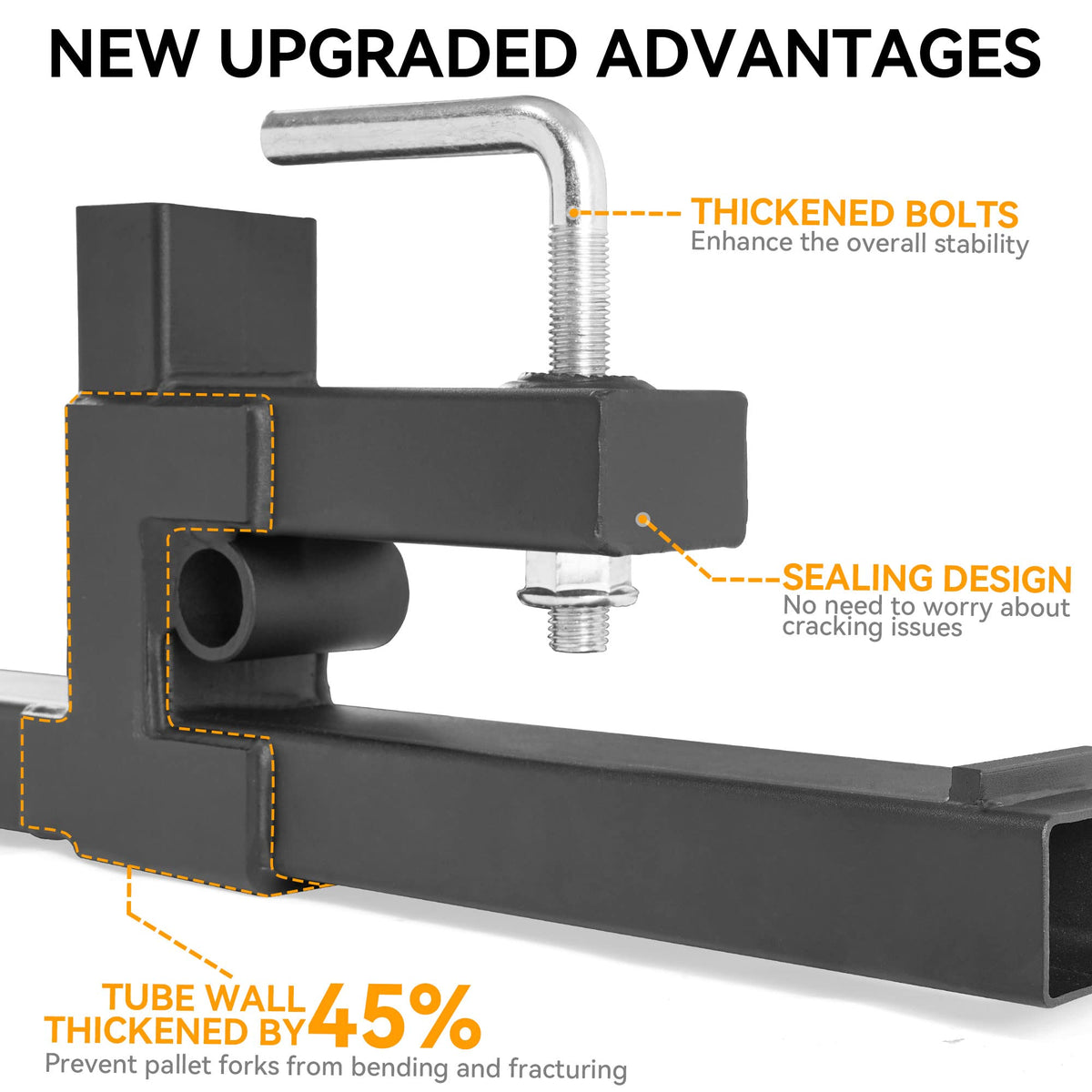 YINTATECH clamp-on system shown for fast one-minute setup.