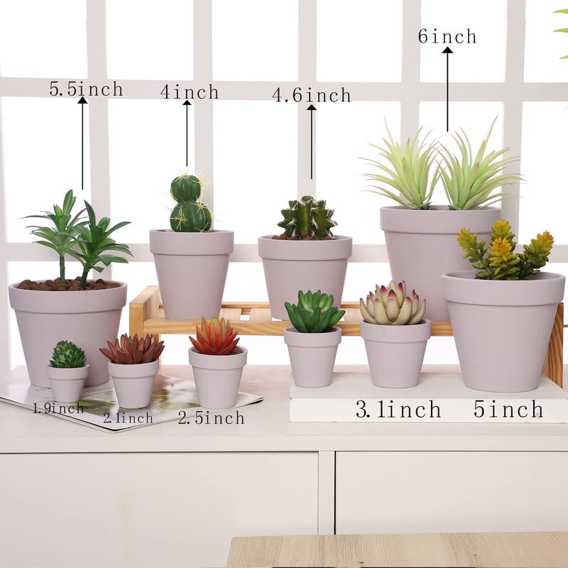 Yishang pink pots suitable for indoor and outdoor plant arrangements.