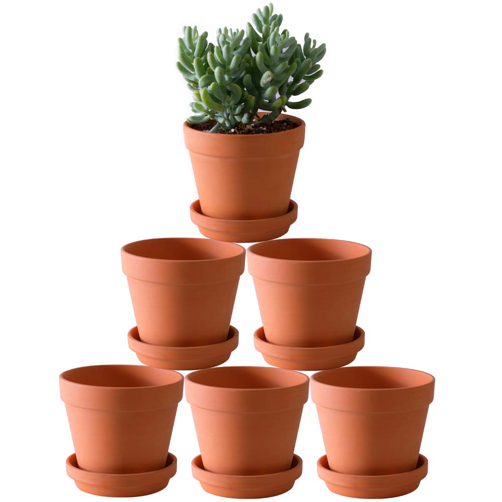 Yishang Terra Cotta pot with drain hole closeup promotes healthy drainage and soil balance