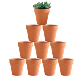 Yishang Terracotta pot with drain hole supports healthy cactus drainage.