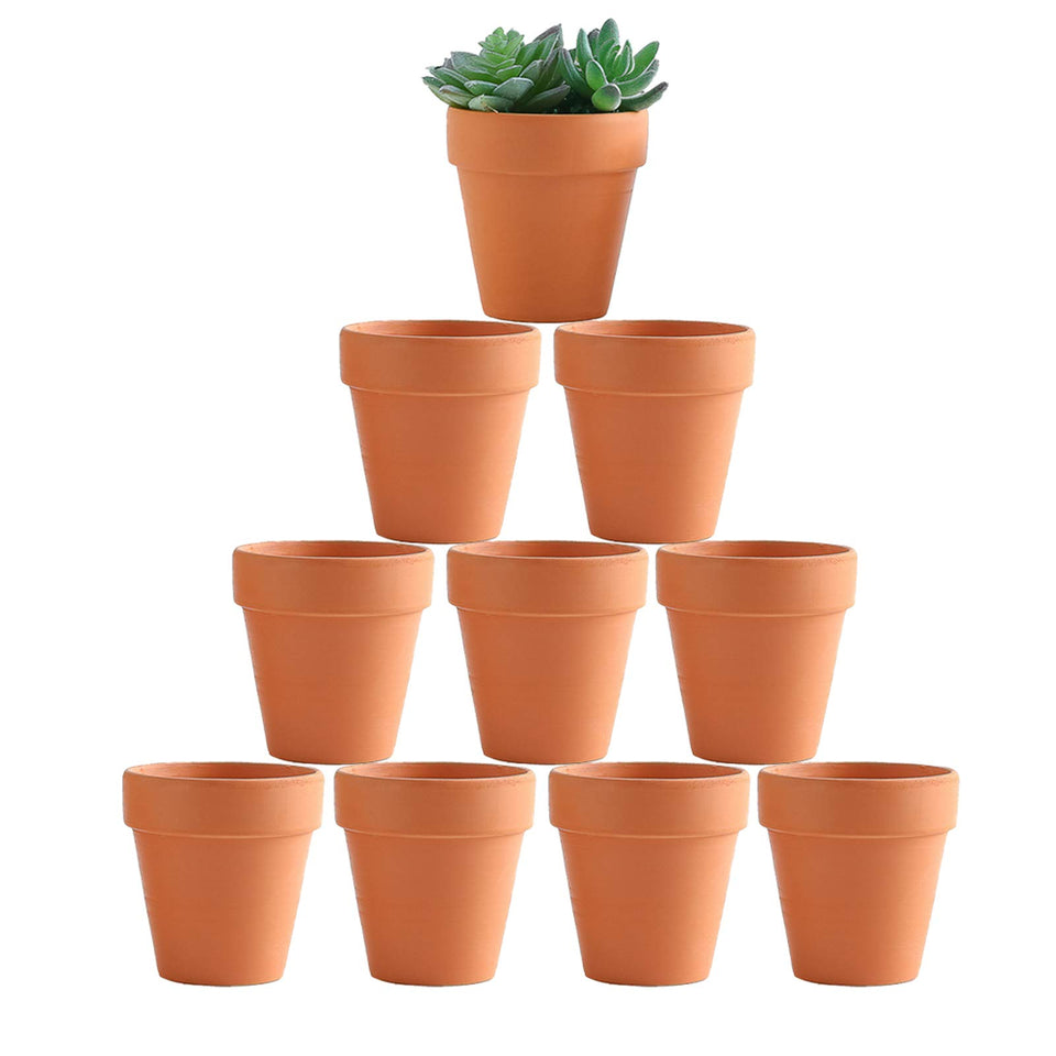 Yishang Terracotta pot with drain hole supports healthy cactus drainage.