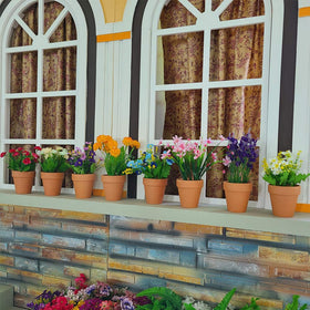 Yishang Terracotta pot baked at 1050°C offers durable, crack-free construction.