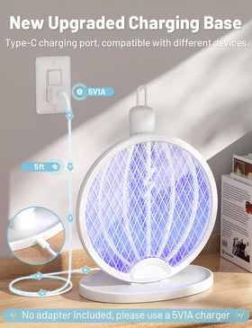 YISSVIC 1800mAh battery and status indicator for power awareness.
