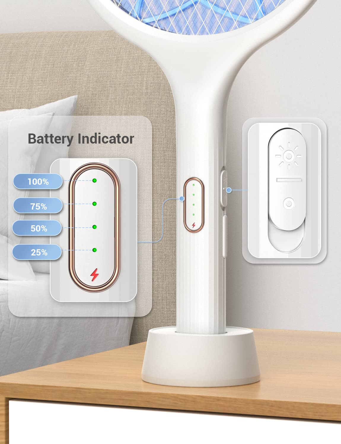 YISSVIC long 59-inch charging cable enabling flexible placement.