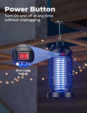 YISSVIC Bug Zapper removable grid for safe handling.