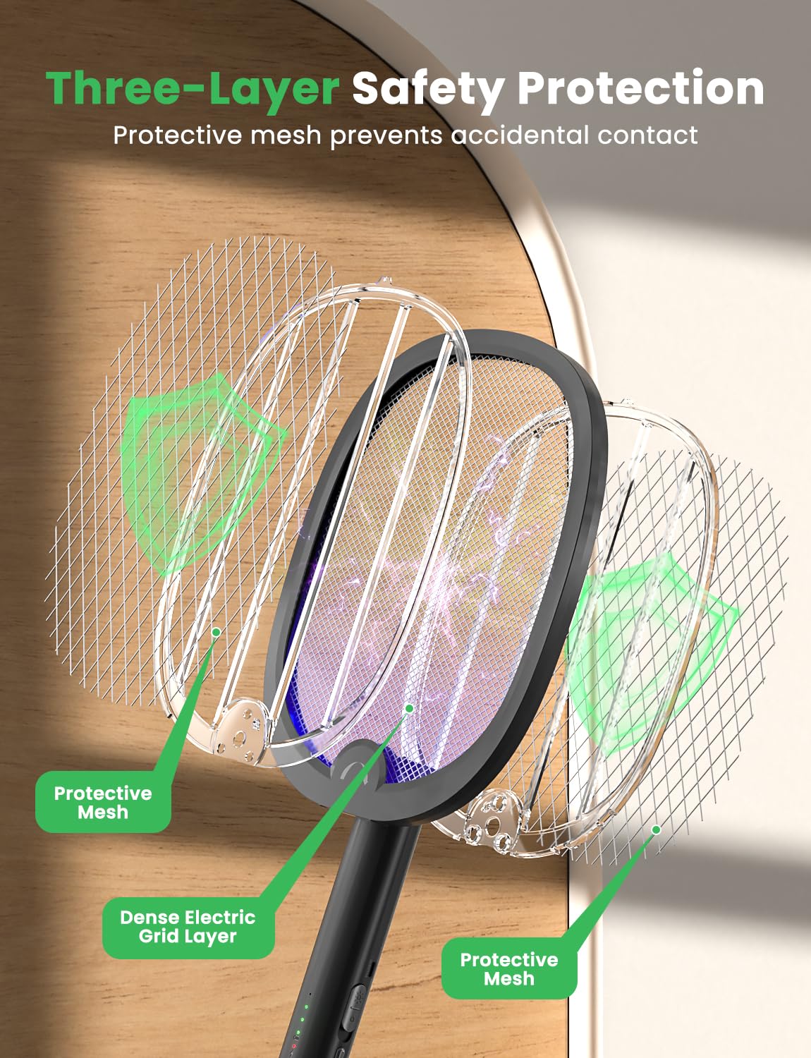 YISSVIC dense middle power mesh improves zap efficiency.