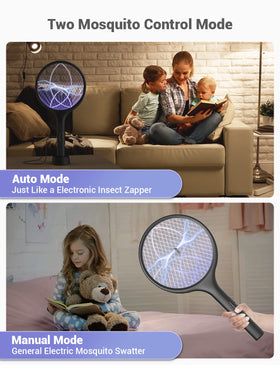 YISSVIC dual-mode operation enables auto zap or manual swing anytime