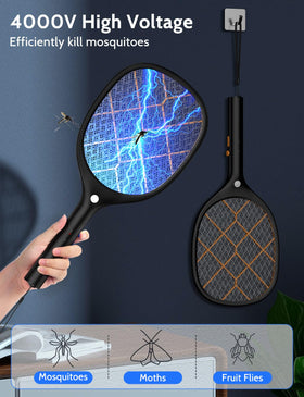 YISSVIC ergonomic handheld design for easy, targeted bug zaps