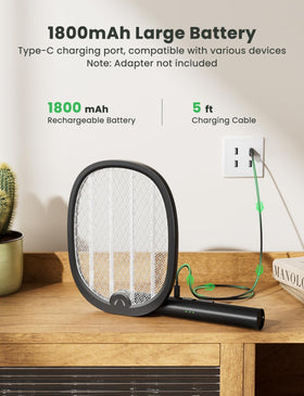 YISSVIC manual swing mode for precise pest targeting.