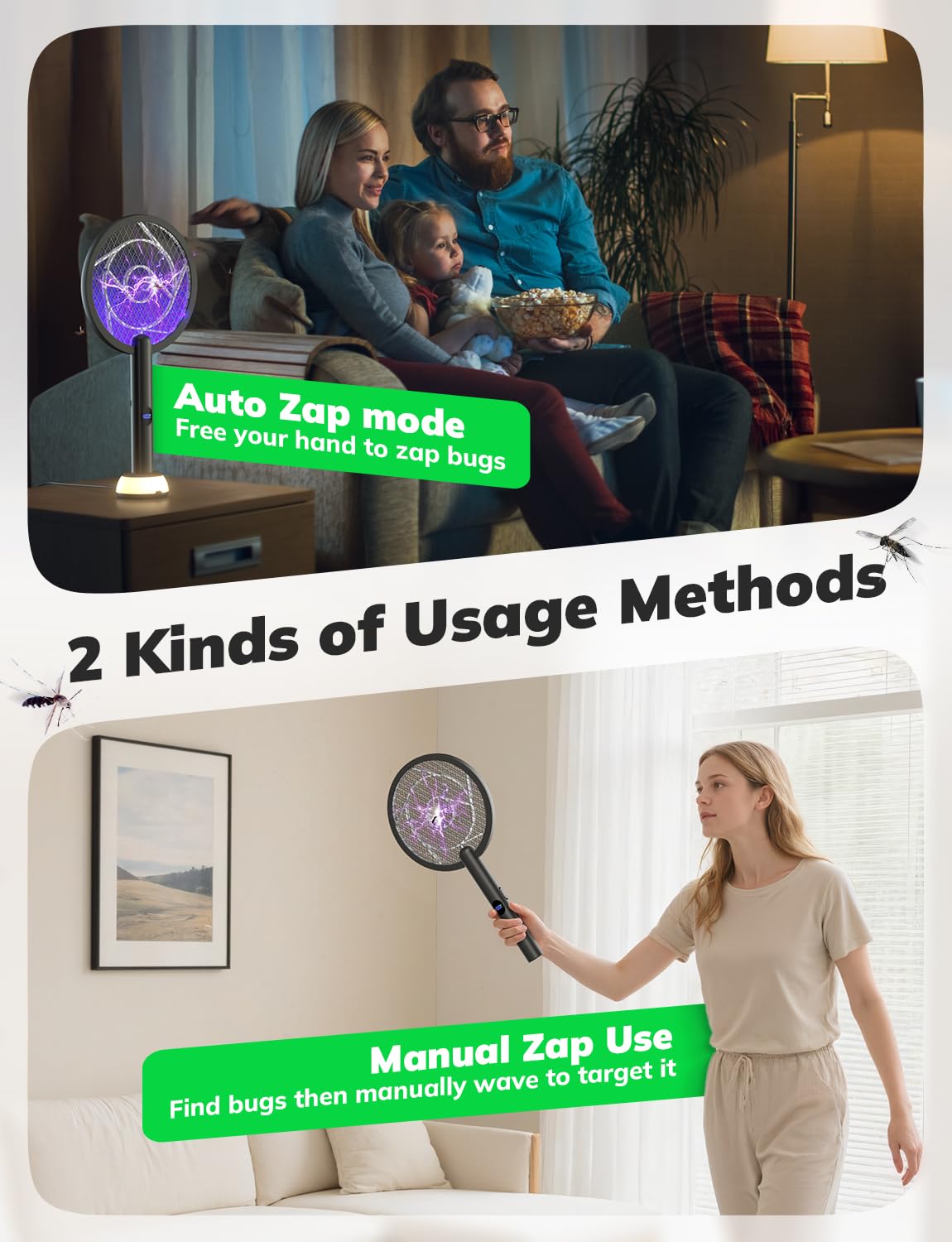 YISSVIC warm-light charging base adds ambience while charging.
