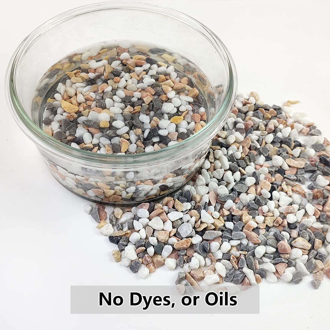 YISZM decorative river rocks for vases, terrariums, and displays.