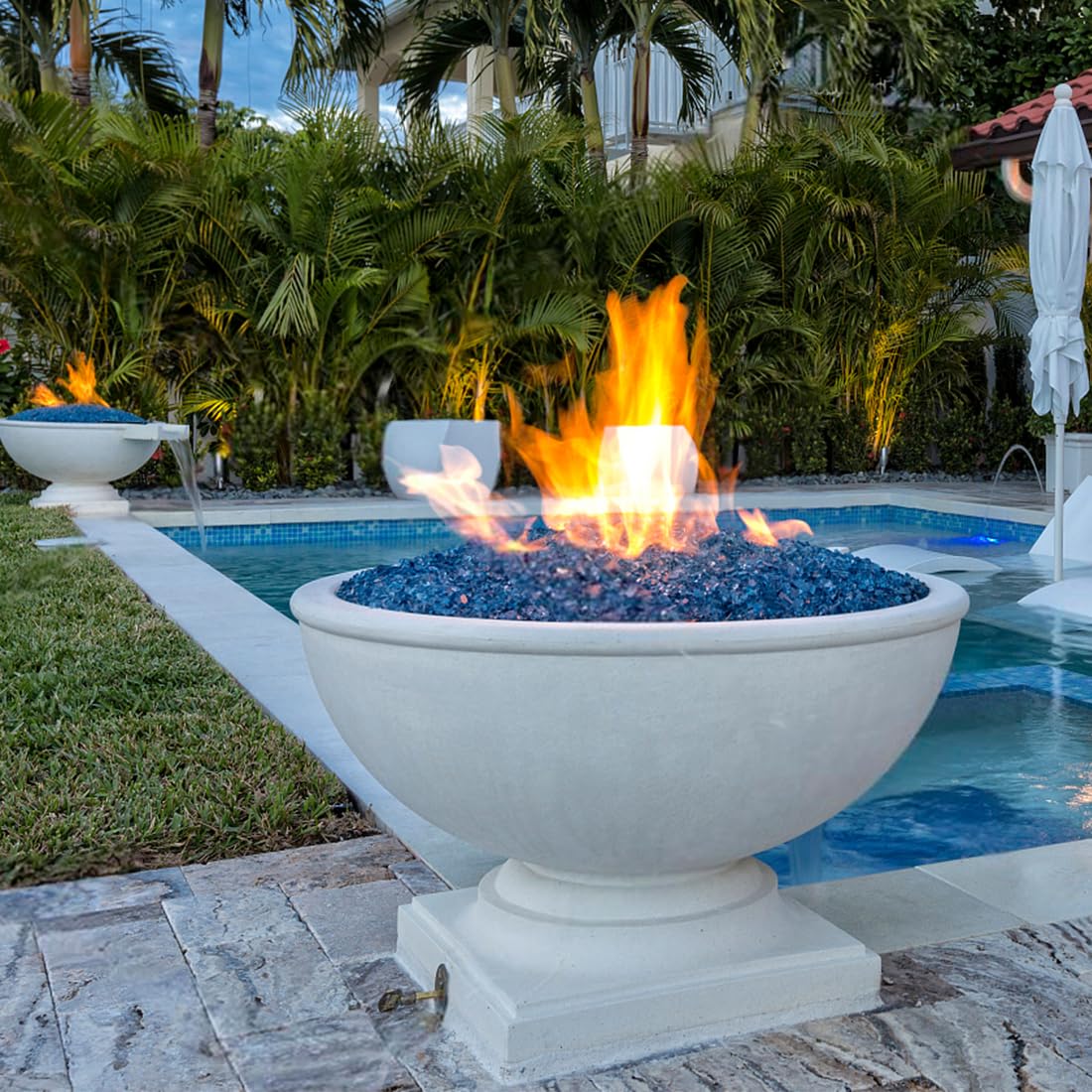 YISZM fire glass is easy to clean and maintain for long use.