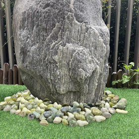 YISZM Jade pebbles for gardens and landscapes with durable color