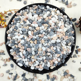 YISZM succulent gravel 1-5 inch for drainage and decorative plant displays.