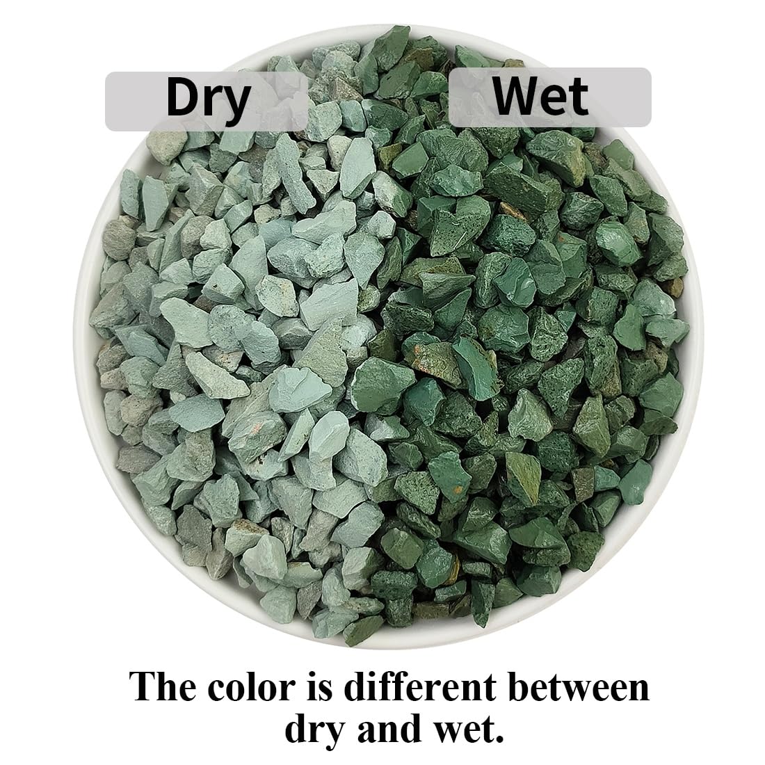 YISZM terrarium stones provide a decorative, low-maintenance habitat accent.